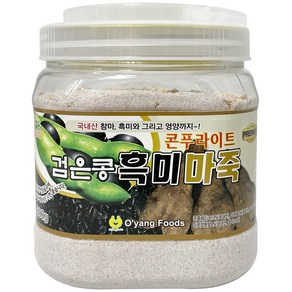 오양식품 콘푸라이트 검은콩 흑미 마죽 선식 통 800g