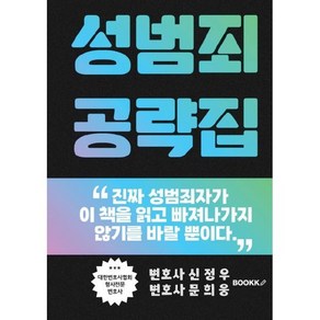 성범죄 공략집 : 성범죄 전문변호사가 누설하는 영업비밀