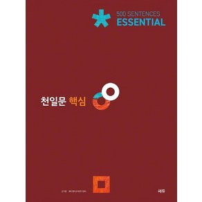 천일문 핵심 Essential 500 Sentences, 상품명