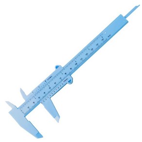 버니어 캘리퍼스 더블 룰 스케일 플라스틱 눈금자 쥬얼리 측정 학교 학생 도구 수공구 0 150mm