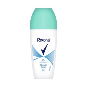 렉소나 여성 샤워 프레쉬 발한억제 데오드란트 롤온 50ml REXONA Women Antipespiant Deodoant, 0, 1개, 50g