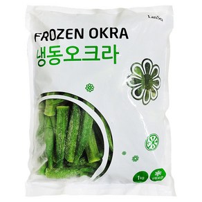 랜시 냉동 오크라 1kg, 1개