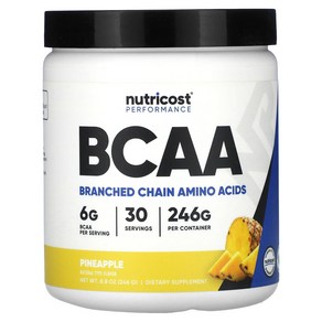 뉴트리코스트 운동 BCAA 파인애플 246g, 1개