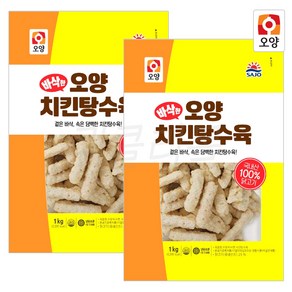 사조오양 치킨탕수육, 1kg, 2개