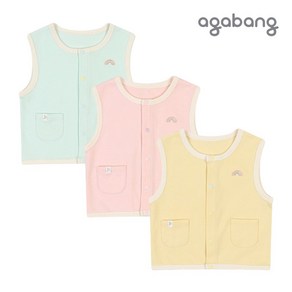 [아가방 봄]랄라조끼(YELLOW MINT PINK)_01R151301