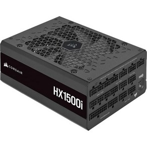 Cosai코르세어 HX1500i 완전 모듈형 초저소음 ATX 디지털 전원 공급 장치 EPS12V 커넥터 3개 140mm 유체 다이내믹 베어링 팬 제로 RPM 모드 80플러스, 1000 Watt_HX  Powe Supply