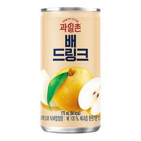 해태 과일촌 배 드링크 175ml x90, 30개