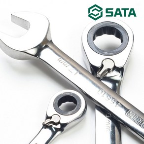 SATA 조절기어렌치 19mm 평생보증 스패너