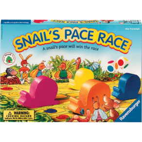 라벤스부르거 보드게임 달팽이경주(Snail's Pace Race)