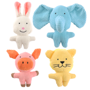 라라펫 강아지 반려견 애착인형 삑삑이 세트, 1세트