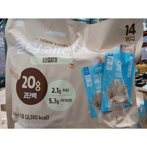 랩노쉬 슬림쉐이크 인절미, 45g, 14개