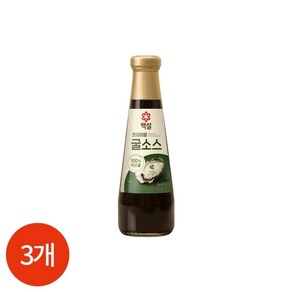 백설 프리미엄 굴소스 350g x 3개