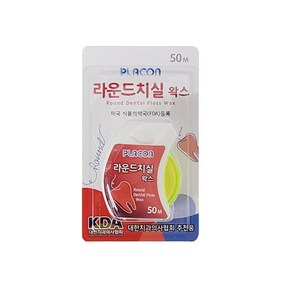 플라콘 치실 왁스형 50M 1개