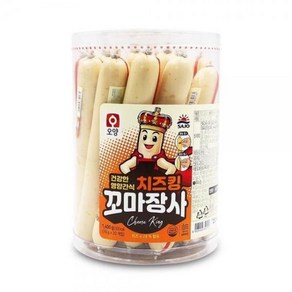 치즈킹 업소용 맛있는 문방구 간식 편의점 휴게소 핫바 소세지 꼬마장사 70g 20개, 1.4kg