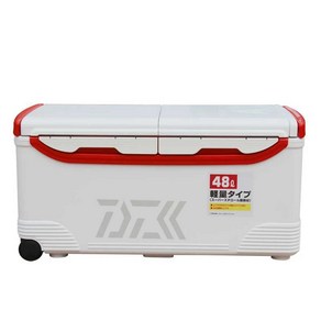 낚시용 아이스박스 쿨링 새우 바다 캐리 광어 삼치, 48L 화이트 블랙, 1개, 화이트/블랙-48L(내장박스포함)