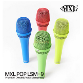 MXL POP LSM-9 컬러 다이나믹 마이크, POP LSM-9 다이나믹 마이크 [다홍색]