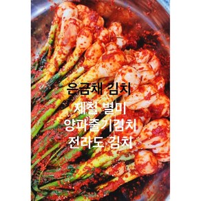 은금채김치 전라도 수제 양파줄기김치 (익을수록 맛있는 제철 줄기양파), 1개, 1kg