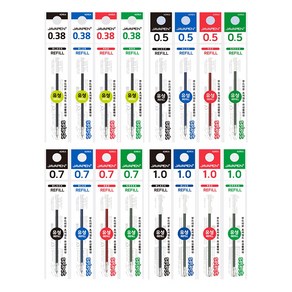 자바 자바펜 셀렉트 유성펜 리필심 0.38mm 0.5mm 0.7mm 1.0mm