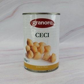 그라노로 칙 피스 이집트콩 400g GRANORO CANNED WHITE CHICK PEAS 400g, 1개