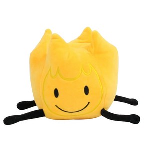 배틀 포 드림 아일랜드 BFDI 봉제 장난감 인형 피규어 마커 펜 프라이 병 네일 파이 스테이플러 클라우드 루비 선물, Fiey 13cm, 1개