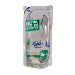 페브리즈 항균플러스 산뜻한향 리필 320ml, 1개