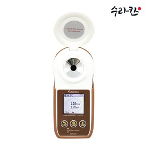 수라칸 국내산 디지털 커피농도계 휴대용 TDS 브릭스 측정기 스마트폰 측정값 저장, 1개