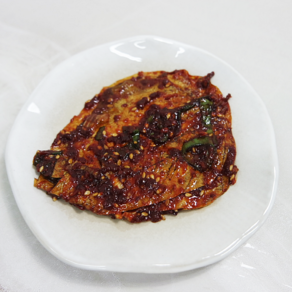 순창 양념 단풍 콩잎 장아찌 국내산 원재료 콩잎장아찌, 500g, 1개