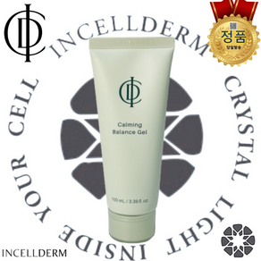 [정품QR 바코드 검증제품] 인셀덤 카밍젤 (수분 금 피부) 원빈화장품 INCELLDERM 카밍밸런스젤, 1개, 100ml