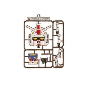 Cpofun 건프라 합금 건담 열쇠고리 피규어 키덜트 만화 애니메이션 키체인 절묘한 파츠 구성 디테일, GUNDAM, 1개