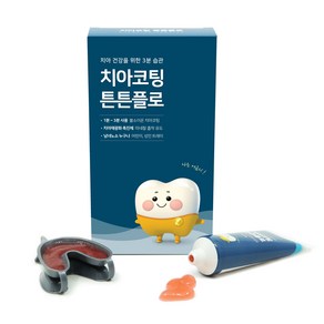 치과 불소 도포 치아코팅 튼튼플로 6회분 2box 가정용 어린이 성인, 80ml, 2개