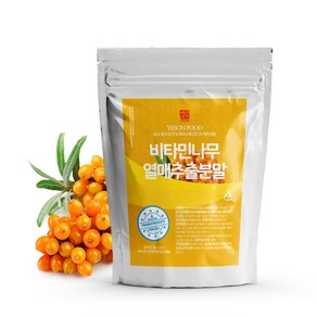 비타민나무열매가루 비타민열매가루 씨벅톤 200g, 1개, 비타민나무열매추출분말300gX1팩