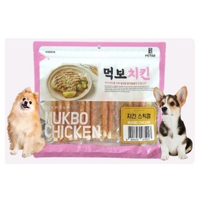 먹보 치킨 스틱껌 300g 강아지간식