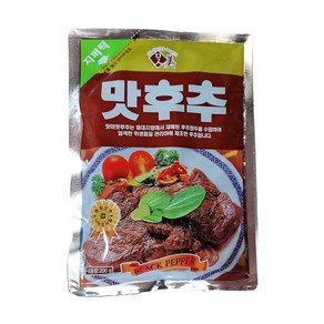 맛미 흑후추분말, 1개, 200g