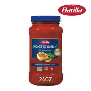 [Bailla] 바릴라 무가당 토마토 로스트 갈릭 소스 저당 저칼로리 파스타 소스 Bailla Roasted Galic Sauce No Added Suga, 1개, 680g