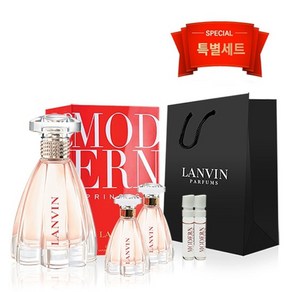 랑방 [랑방] 모던 프린세스 EDT 90ml 특별세트 (본품+미니2개+스틱2종+쇼핑백), 기타, 1개