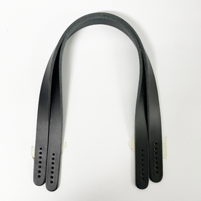 가죽핸들 가방손잡이 이태리가죽 토트핸들 1.4cm/40cm, 1세트, 블랙