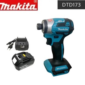 임펙드릴 임팩드라이버 충전드릴 전동 Makita 무선 스크루 DTD173 전기 도구 Ce, 1.With battey - 미국, 1개