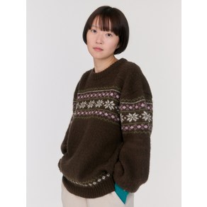 매장정품 시엔느 SIENNE Noah Wool Knit Bown S4WKN18F9 496179