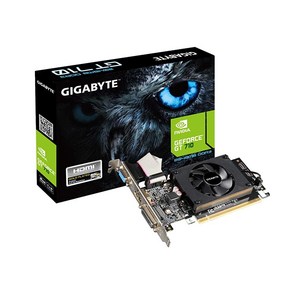 GIGABYTE 2GB RAM DDR3 SDRAM 비디오 그래픽 카드 GV-N710D3-2GL REV2.0, 5