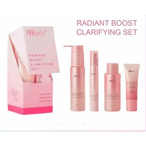 Ryx Skin Radiant Boost Claifying Set 릭스 스킨 라디언트 부스트 클래리파잉 세트, 1개