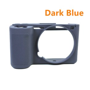 Eazedeam Sony ZVE10 II ZVE10M2 ZV-E10 Mak II 카메라용 고무 실리콘 케이스 커버 프레임, 1개, Blue
