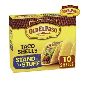 올드엘파소 타코 다이너 키트 10개입 249g / Old El Paso Stand 'N Stuff Taco Shells 10-Count