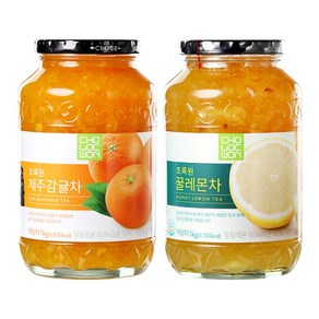 초록원 제주감귤차 +꿀레몬차 (2kg)