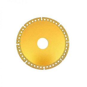 복합 다기능 절단 톱날 다이아몬드 디스크 세라믹 타일 유리 석 PVC 파이프 블레이드 100mm 1개, [03] Gold, 3) Gold