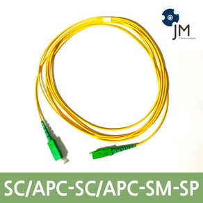 SC APC SM SP 1C 광점퍼코드 JM-APC-APC-SM-SP 3M, 1개