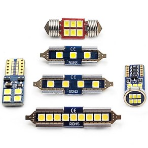 5G 차량용 LED 실내등 T10 28mm 31mm 36mm 41mm, 1개