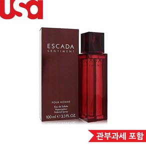 에스까다 센티먼트 코롱 EDT 향수 100ml, 1개