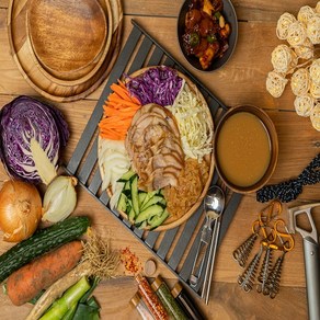 야캠족 부산냉채족발 맛있는 국내산 족발 300g 야식.캠핑.밀키트, 1개