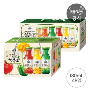 웅진식품 가야농장 선물세트 180mL 12개 4세트