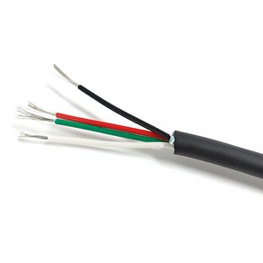 UL2468 케이블 24AWG X 4C 전선 AWG24 조작선 통신선, 1개